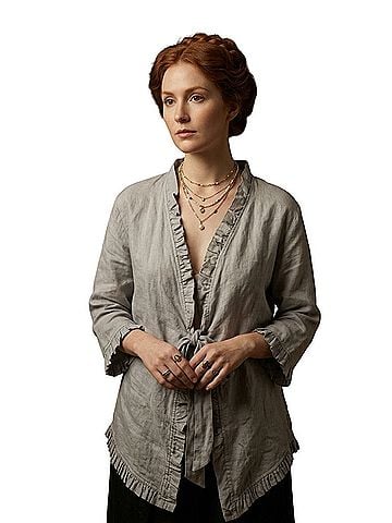 Coldwater Creek 3/4 Sleeve Blouse (view 2)