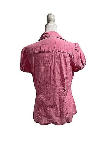 Ann Taylor Short Sleeve Button-Down Shirt (view 2)