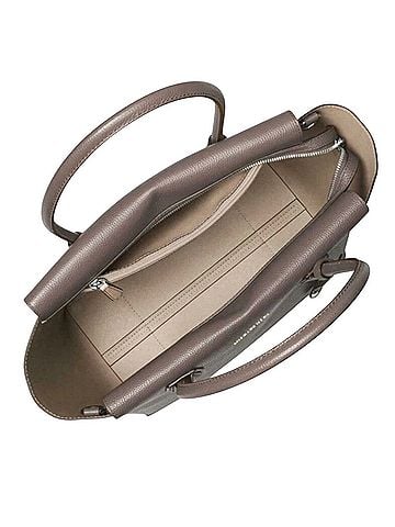Michael Kors folded inside zipper  Leather Tote (view 2)