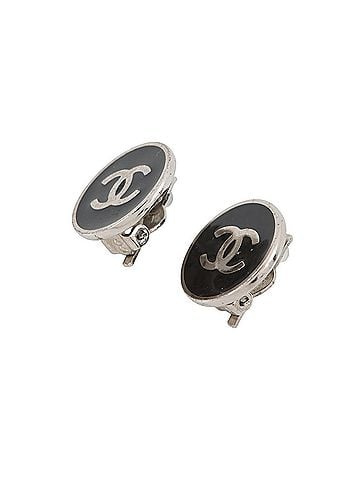 Chanel Chanel earrings, Coco Mark, metal, 04V CHANEL earrings (view 2)