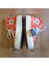 Converse Tropical Floral Pink White Sneakers Size 7 1/2 - photo 4