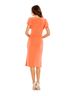 Mac Duggal 100% Polyester Solid Orange Cocktail Dress Size 4 - photo 2