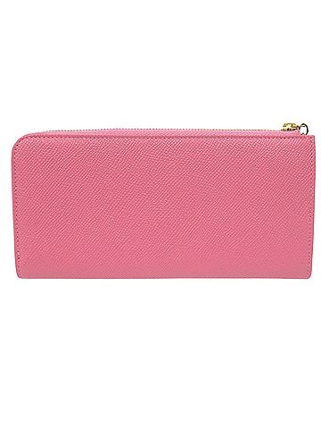 Bvlgari BVLGARI L-shaped zipper leather pink long wallet 0506 (view 2)