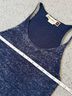 Zara 100% Cotton Print Blue Tank Top Size S - photo 7