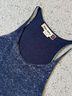 Zara 100% Cotton Print Blue Tank Top Size S - photo 5
