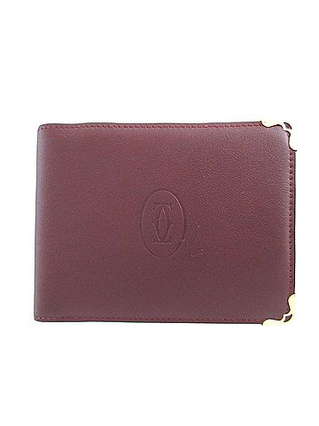 Cartier Cartier Must Line Leather Bordeaux Bi-fold Wallet 0919Cartier (view 1)