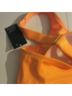 Wild Fable Solid Stripes Orange Swimsuit Top Size 2X - photo 6
