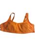 Wild Fable Solid Stripes Orange Swimsuit Top Size 2X - photo 1