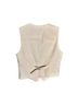 Veronica Beard 53% Linen 29% Viscose 2% Elastane 100% Polyester Ivory Vest Size 2 - photo 7