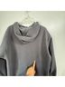 White Fox Solid Gray Pullover Hoodie Size S - photo 4