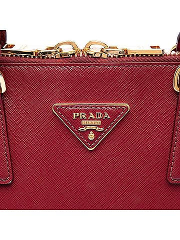 Prada Extra Large Saffiano Lux Promenade Satchel (view 2)