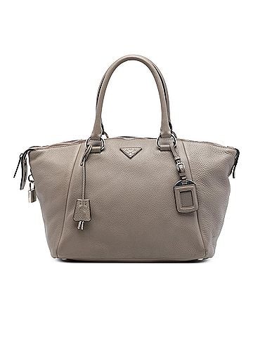 Prada Vitello Daino Double Handle Bag (view 1)