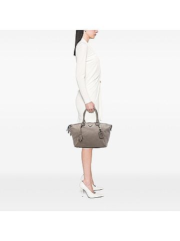 Prada Vitello Daino Double Handle Bag (view 2)