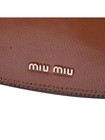 Miu Miu Mini Goatskin Madras Dahlia Satchel (view 2)
