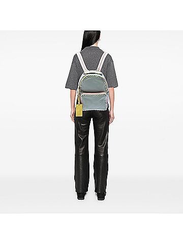 Valentino Medium Calfskin Watercolor Rockstud Backpack (view 2)