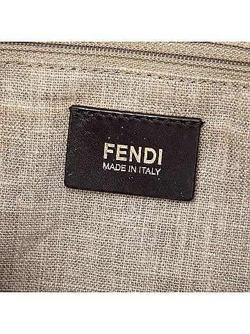 Fendi Medium Studded Milk Calfskin B Fab Satchel (view 2)