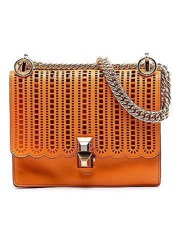 Fendi Small Vitello Grace Openwork Kan I Crossbody (view 1)