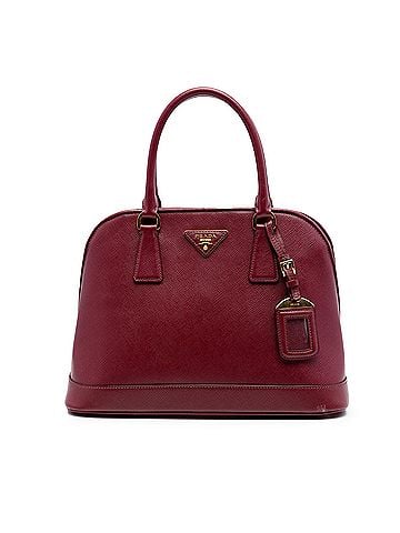 Prada Medium Saffiano Lux Open Promenade Satchel (view 1)