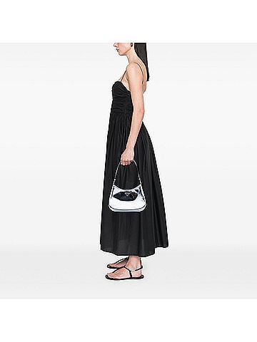 Prada Spazzolato Leather Cleo Shoulder Bag (view 2)