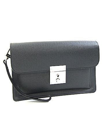 Louis Vuitton Louis Vuitton Taiga Neo Belaia M32892 Ardoise Clutch Bag, Second Bag with Strap, Black, Men's LOUIS VUITTON (view 1)