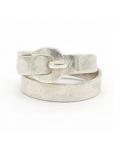 Hermès Hermes Double True Ring, Sterling Silver 925, Vintage, Women's Ring (view 1)