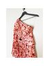 Acler 100% Polyester Floral Red Pink Cocktail Dress Size 4 - photo 6
