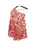 Acler 100% Polyester Floral Red Pink Cocktail Dress Size 4 - photo 1