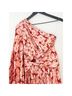 Acler 100% Polyester Floral Red Pink Cocktail Dress Size 4 - photo 10