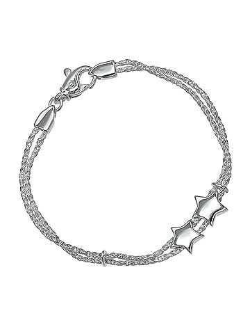 Tiffany & Co. Tiffany & Co. Star Double Rope Bracelet, Vintage, Rare, Sterling Silver 925, Made in Italy, Approx. 10.2g, Unisex. (view 1)