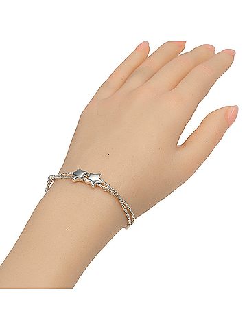 Tiffany & Co. Tiffany & Co. Star Double Rope Bracelet, Vintage, Rare, Sterling Silver 925, Made in Italy, Approx. 10.2g, Unisex. (view 2)