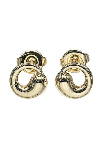 Tiffany & Co. Tiffany & Co. Eternal Circle Earrings, 18K Yellow Gold, Approx. 4.1g. (view 1)