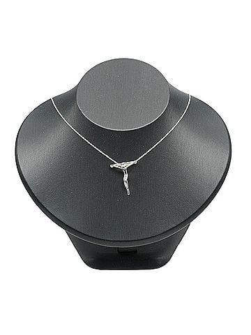 Tiffany & Co. Tiffany & Co. Crucificus Small Necklace, Rosary Cross, Vintage, Elsa Peretti, Sterling Silver 925, Made in Spain, Approx. 3.63g (view 2)