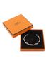 Hermès 100% Sterling Silver Silver Toned Hermes Chaine d'Ancre Anchene ST Bracelet, Sterling Silver 925, Made in Italy, 21AB299510, Approx. 18.1g, Unisex. One size - photo 11