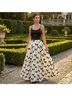 Mac Duggal 100% Polyester Bow Print Green Formal Skirt Size 0 - photo 2