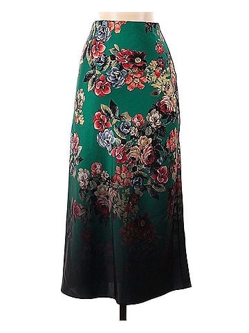 Alice + Olivia Maeve Silk Skirt (view 1)