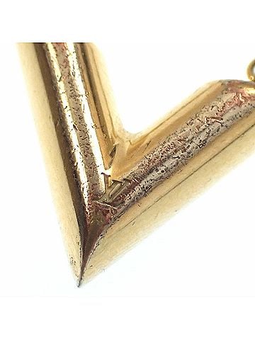 Louis Vuitton Louis Vuitton Essential V Necklace for Women, GP Gold Color, M61083 (view 2)