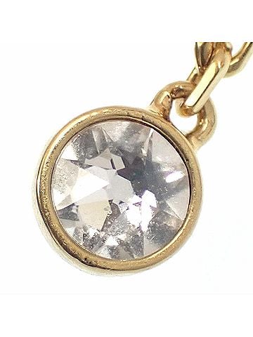 Christian Dior Christian Dior Dior Necklace for Women, GP Crystal, Gold Color, A4045521 (view 2)