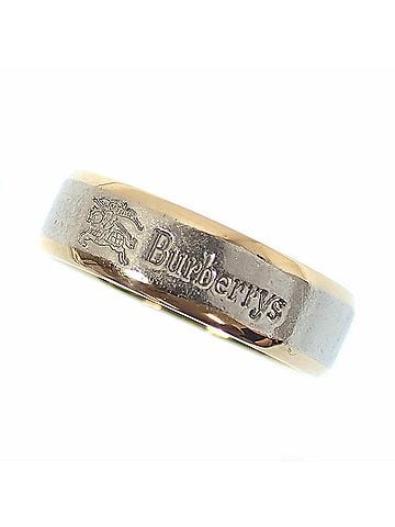 Burberry Burberry design ring for women, 18K yellow gold and platinum 1000, 4.5g. (view 2)