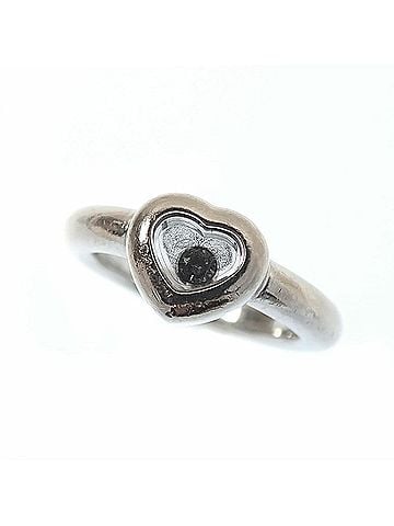 Chopard Chopard Happy Diamonds Ring for Women, 18K White Gold, 7.7g, 750 Gold (view 2)