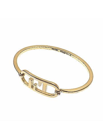 Fendi Fendi Bangle for Women, Gold GP (view 1)