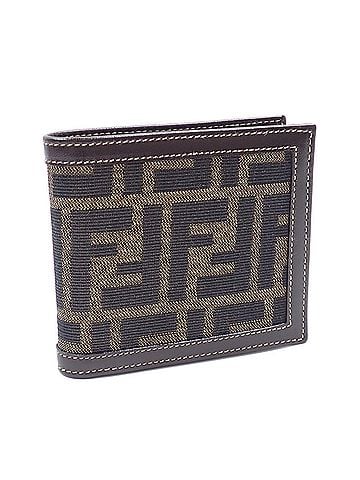 Fendi Fendi bi-fold wallet for women, brown canvas, 2289-01445-069 (view 1)