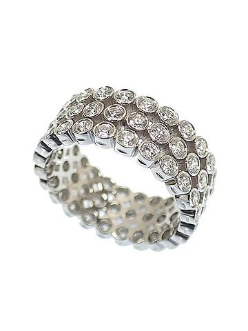 Tiffany & Co. Tiffany & Co. Jazz Diamond Ring for Women, Platinum 950, 6.5g, A4045544 (view 1)