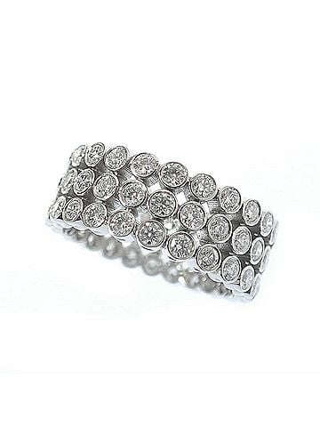 Tiffany & Co. Tiffany & Co. Jazz Diamond Ring for Women, Platinum 950, 6.5g, A4045544 (view 2)