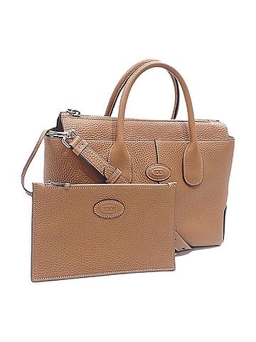 Tod's Tod's DI Small Handbag for Women, Brown Leather Shoulder Bag (view 1)