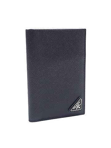 Prada Prada Women's Card Case, Nero Black Leather, 2MV017, Bi-fold (view 1)