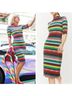 Alice + Olivia Graphic Multi Color Cocktail Dress Size 2 - photo 3