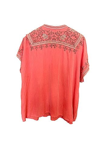 Johnny Was Pete & Greta Short Sleeve Blouse (view 2)