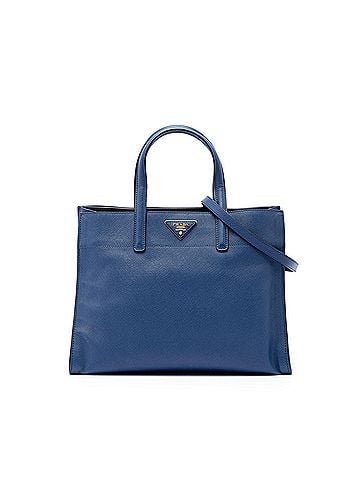 Prada Saffiano Soft Triple Pocket Tote (view 1)
