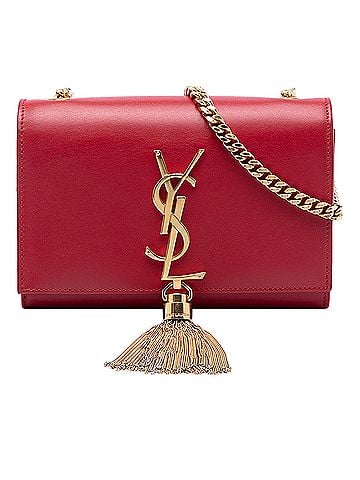Saint Laurent Small Smooth Calfskin Monogram Kate Tassel Crossbody (view 1)