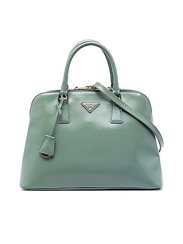Prada Large Saffiano Vernice Promenade Satchel (view 1)